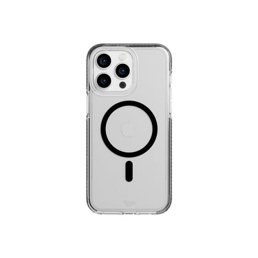 Tech21 Evo Crystal - Apple iPhone 15 Pro Max Case MagSafe Compatible - Black